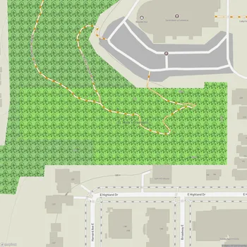 Map of Saint Mark's Greenbelt