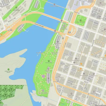 Map of Riverfront Park