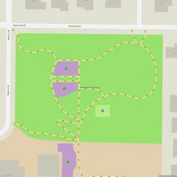 Map of Wes Bennett Park