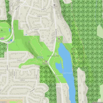 Map of Lake Fenwick Park