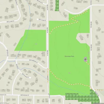 Map of Dickinson Park