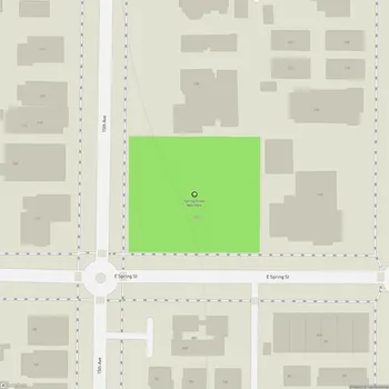 Map of Spring Street Mini Park