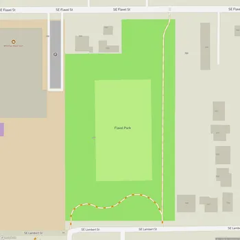 Map of Flavel Park