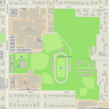 Map of Echo Hollow City Park