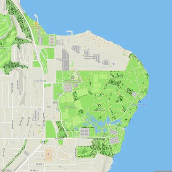 Map of Warren G. Magnuson Park