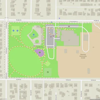 Map of Kandle Park