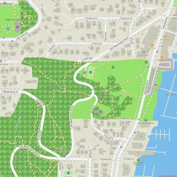 Map of Leschi Park