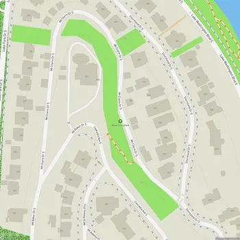 Map of Mount Claire Park