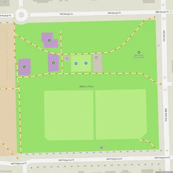 Map of Wallace Park