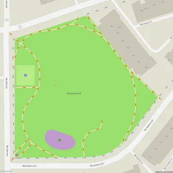 Map of Rosebay Park