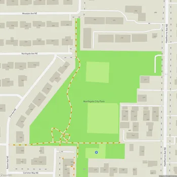 Map of Northgate City Park
