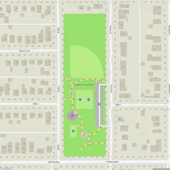 Map of Poplar Grove Park