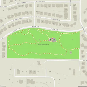 Map of Bryan Johnston Park