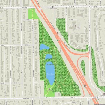 Map of China Lake Park
