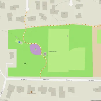 Map of Pendleton Park