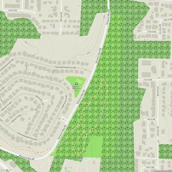 Map of Julia's Gulch