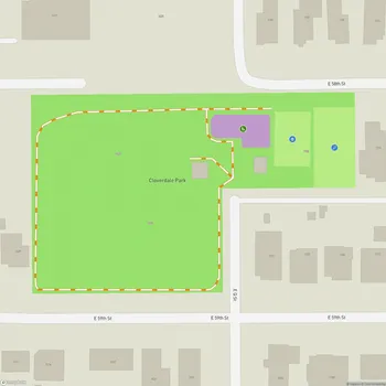 Map of Cloverdale Park
