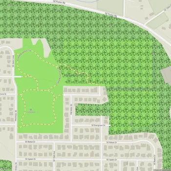 Map of Clatsop Butte Park