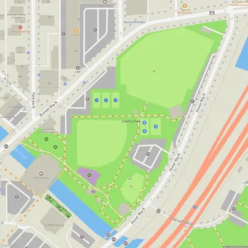 Map of Liberty Park