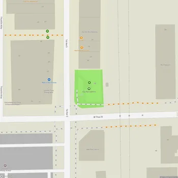 Map of Titus Railroad Park