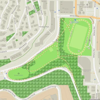 Map of Duniway Park