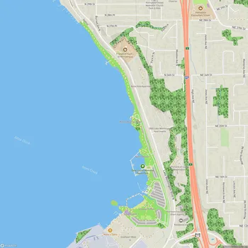 Map of Gene Coulon Memorial Beach Park