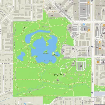 Map of Belmar Park