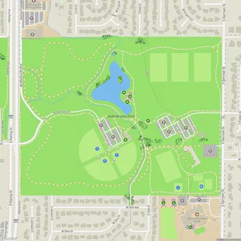 Map of Addenbrooke Park