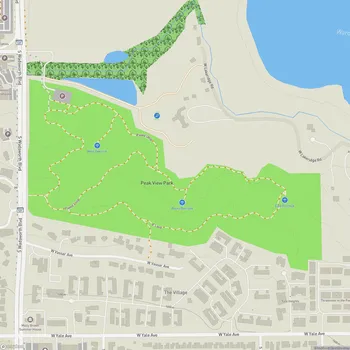 Map of Peak View Park