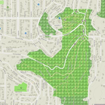 Map of Hendricks Park