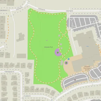 Map of Hillsdale Park