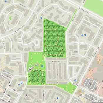 Map of Evergreen Park