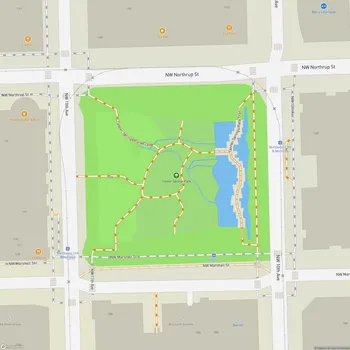 Map of Tanner Springs Park