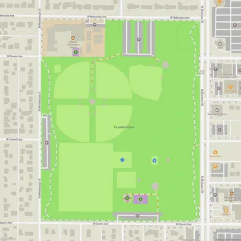 Map of Franklin Park