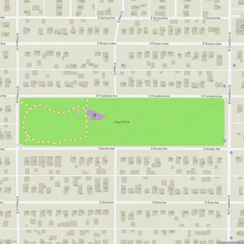Map of Hays Park