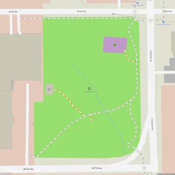 Map of Cowley Park