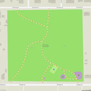Map of Rockwood Central Park