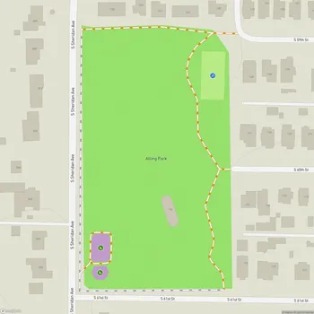 Map of Alling Park