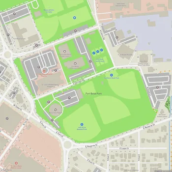 Map of Fort Boise Park