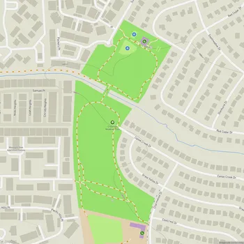 Map of Cheyenne Meadows Park