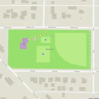 Map of Whittier Park