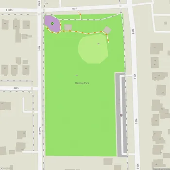 Map of Harmon Park
