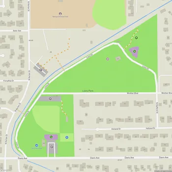 Map of Lions Park