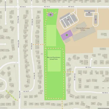 Map of Marrion Elementary School Park