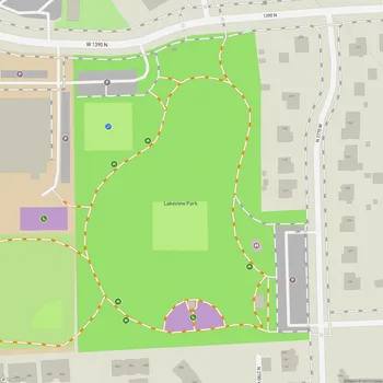 Map of Lakeview Park