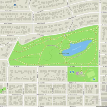 Map of Laurelhurst Park