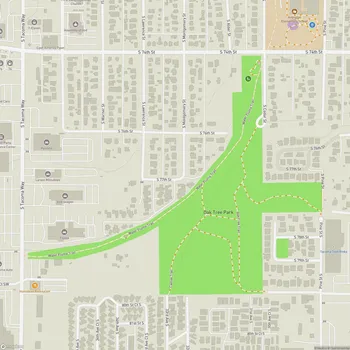 Map of Oak Tree Park
