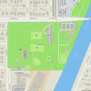 Map of Mission Park