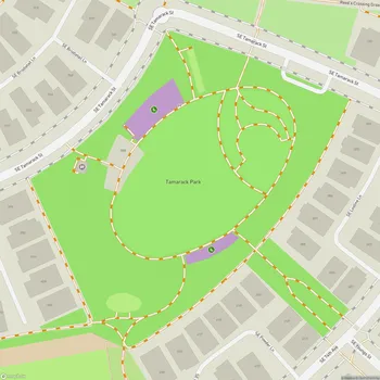 Map of Tamarack Park