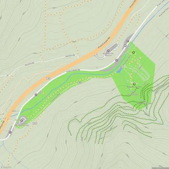 Map of Bridal Veil Falls Park